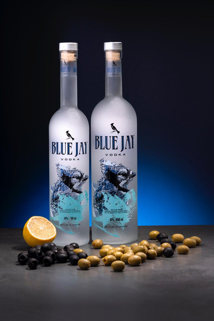 Blue Jay vodka — exclusive