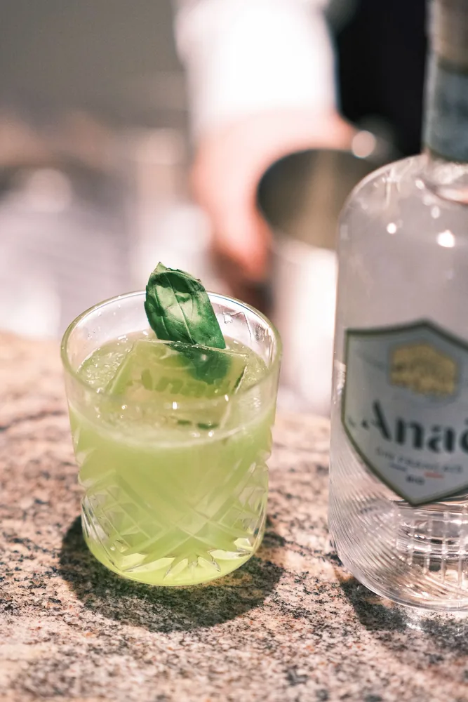 Gin Basil Smash
