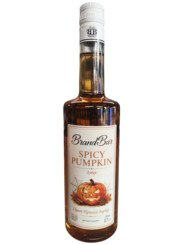 Сироп Brandbar Spicy Pumpkin (Пряний гарбуз) 0,7 л ПЕТ