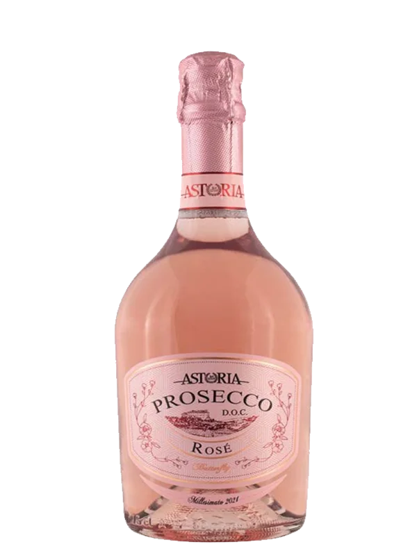Вино ігристе Astoria Prosecco Spumante DOC Rose Millesimato рожеве екстра-сухе 0.75 л 11%