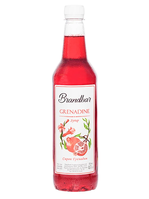 Сироп Brandbar Grenadine (Гренадін) 0,7л ПЕТ