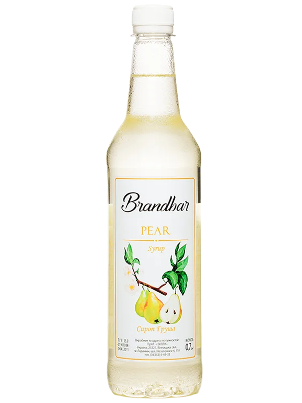 Сироп Brandbar Pear (Груша) 0,7л ПЕТ