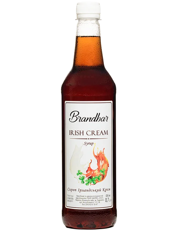 Сироп Brandbar Irish Cream (Ірландський крем) 0,7л ПЕТ