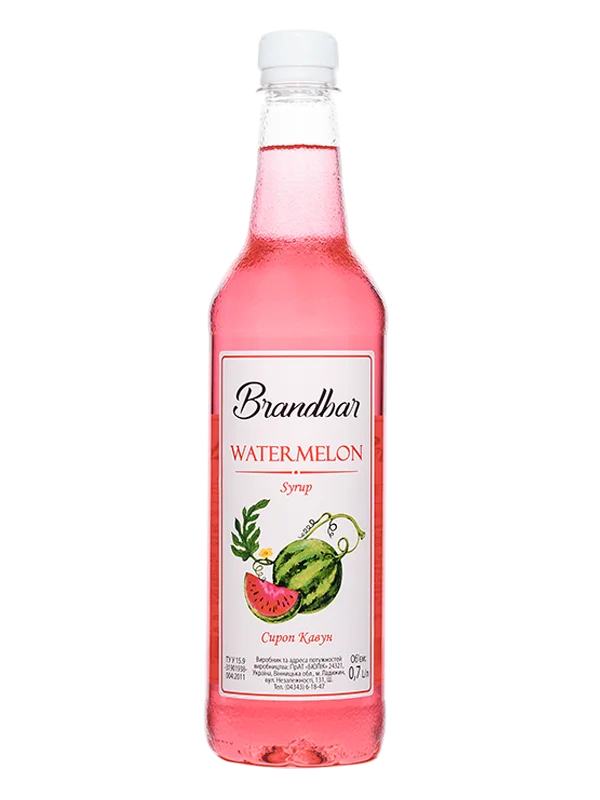 Сироп Brandbar Watermelon (Кавун) 0,7л ПЕТ