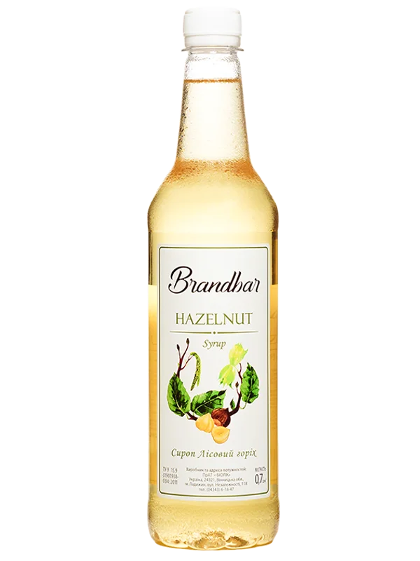 Сироп Brandbar Hazelnut (Лісовий горіх) 0,7л ПЕТ