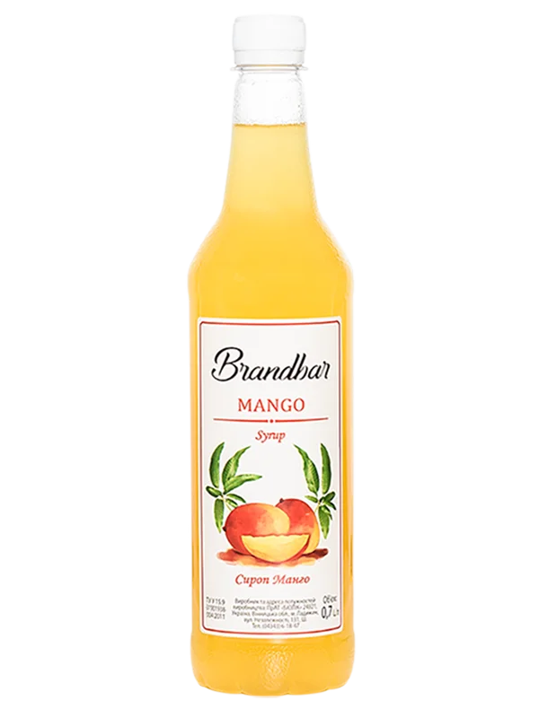 Сироп Brandbar Mango (Манго) 0,7л ПЕТ