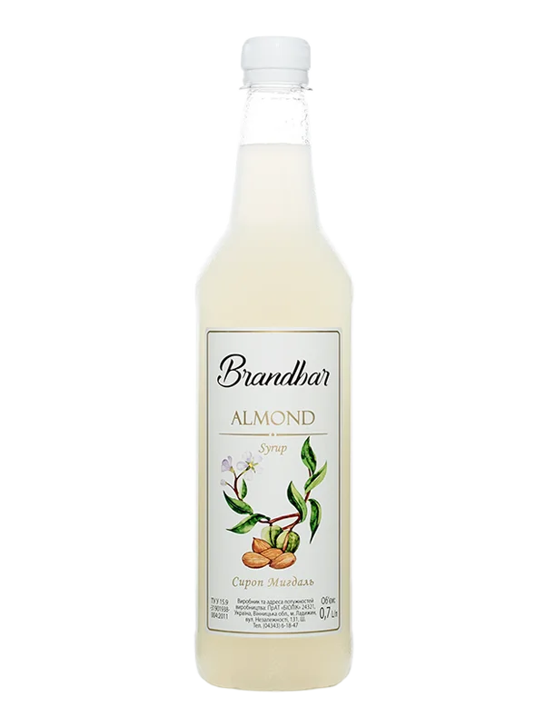 Сироп Brandbar Almond (Мигдаль) 0,7л ПЕТ