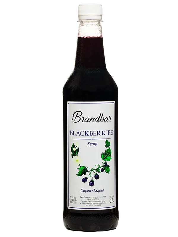 Сироп Brandbar Blackberries (Ожина) 0,7л ПЕТ