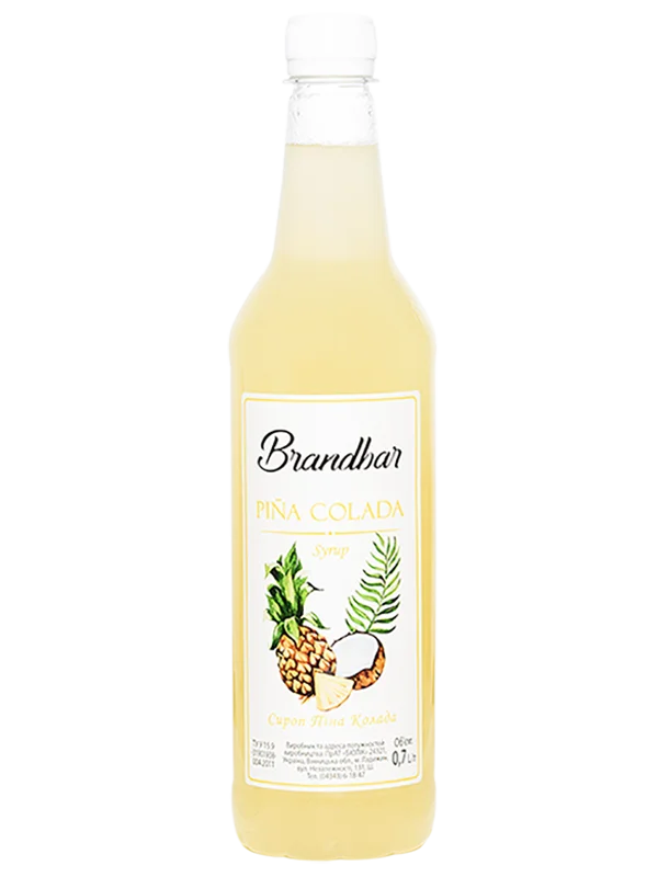 Сироп Brandbar Pina Colada (Піна Колада) 0,7 л ПЕТ