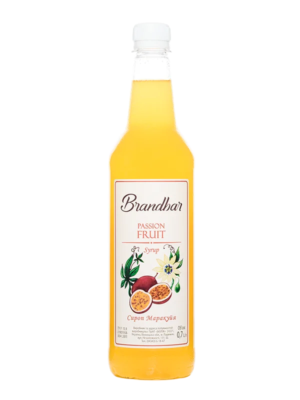Сироп Brandbar Passion Fruit (Маракуя) 0,7л ПЕТ