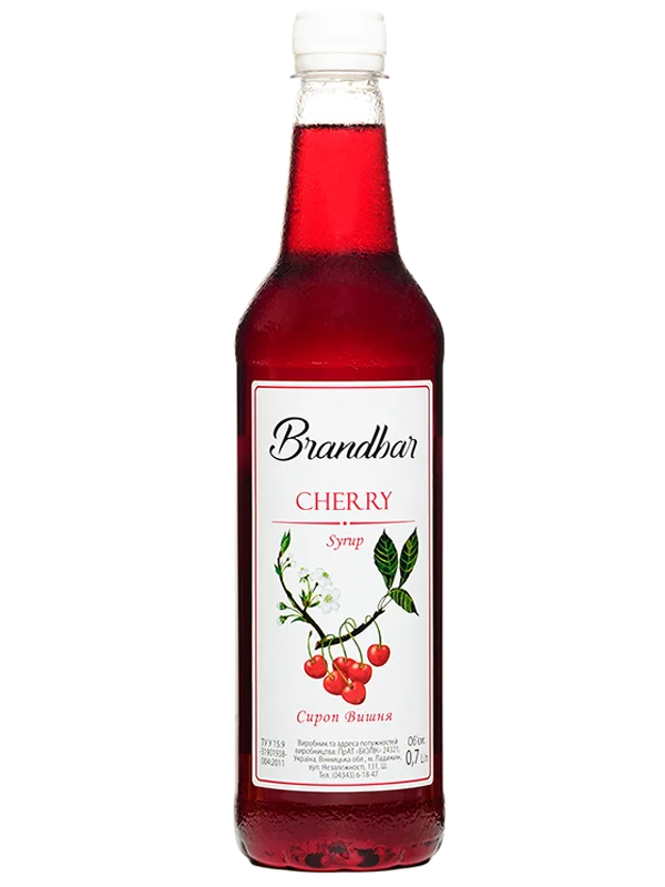 Сироп Brandbar Cherry (Вишня) 0,7л ПЕТ