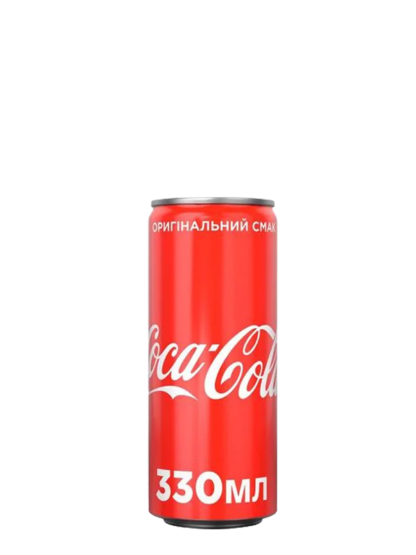 Напій Coca-Cola газ.ж/б 0,33л