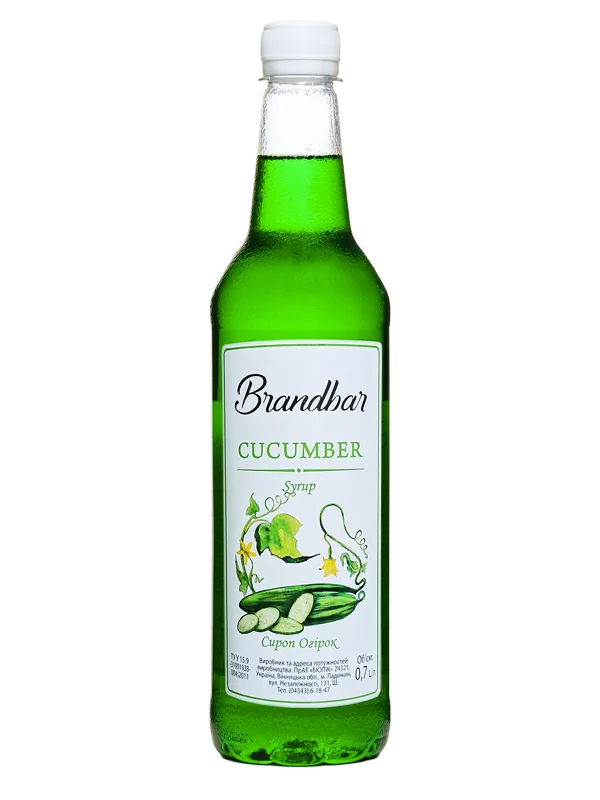 Сироп Brandbar Cucumber (Огірок) 0,7л ПЕТ