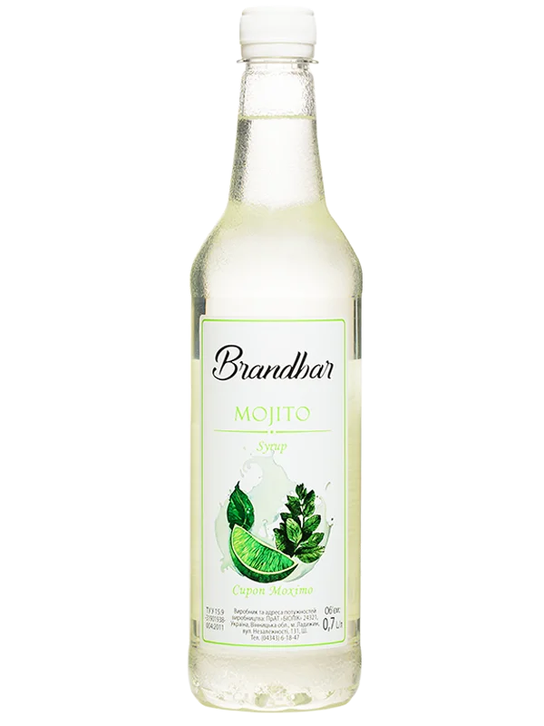 Сироп Brandbar Mojito (Мохіто) 0,7 л ПЕТ