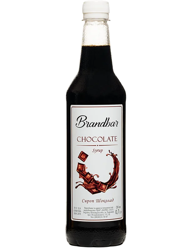 Сироп Brandbar Chocolate (Шоколад) 0,7 л ПЕТ