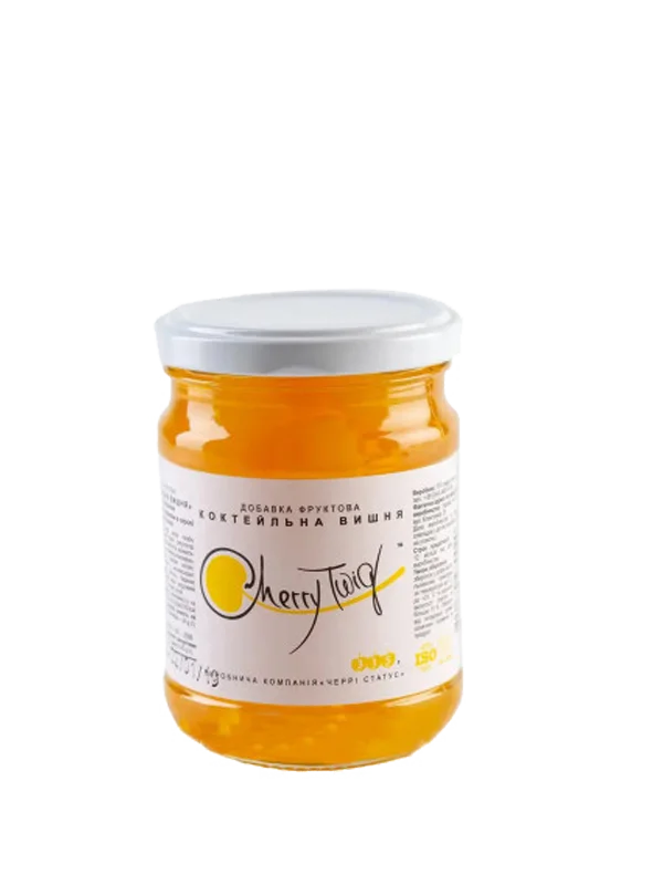 Вишня Коктейльна CherryTwig жовта з черенком 315 г