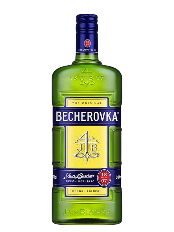 Лікерна настоянка на травах Becherovka 1.0л 38%