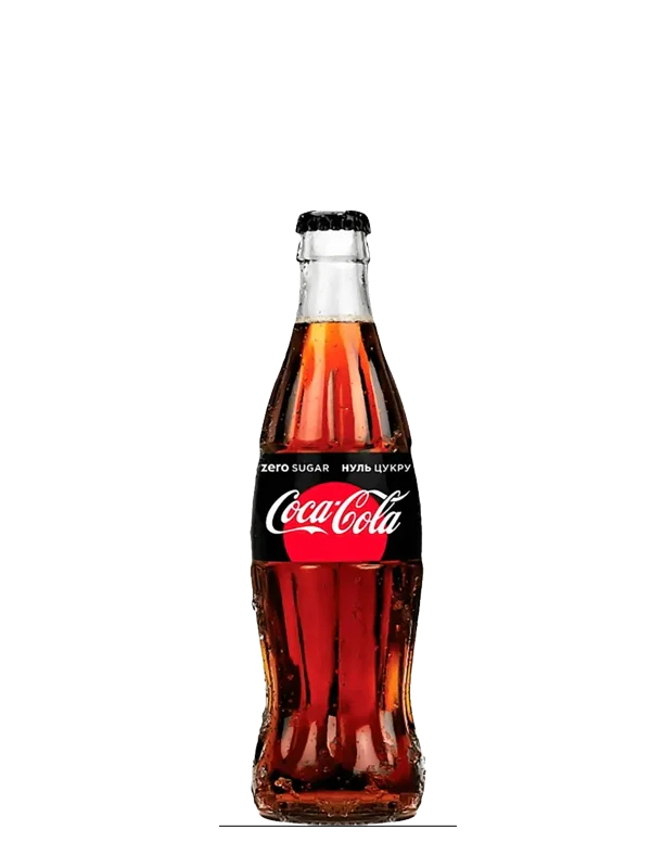 Напій Coca-Cola Zero газ. скло 0,25л