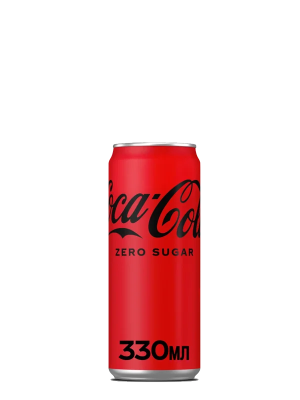 Напій Coca-Cola Zero газ. ж/б 0,33л