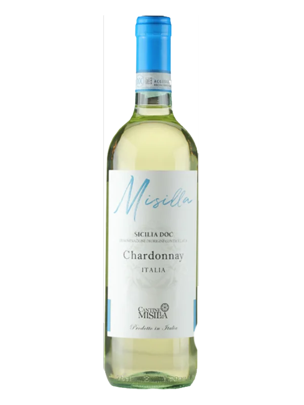 Вино Millini Chardonnay Sicilia DOC біле сухе 12% 0.75 л