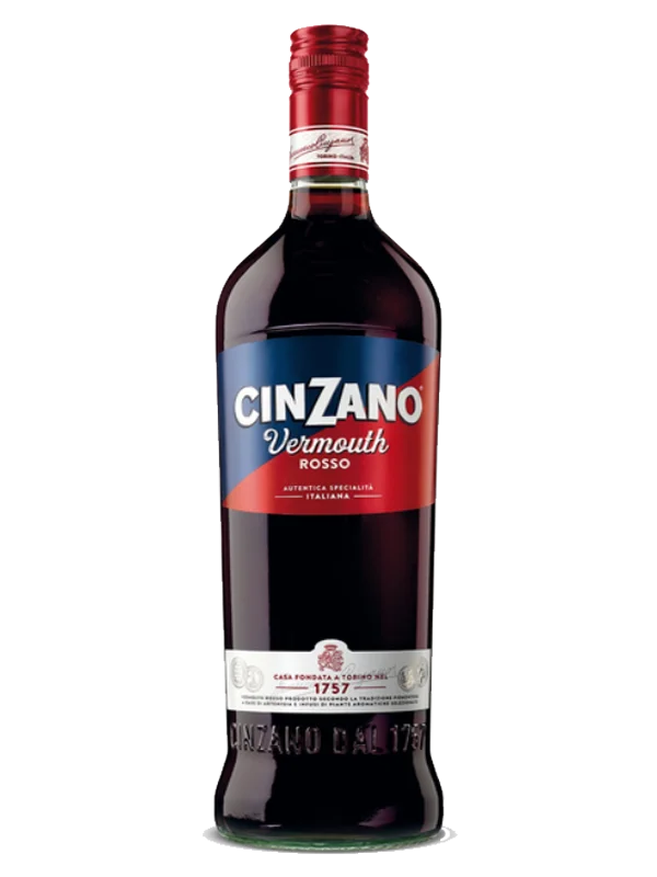 Вермут Cinzano Rosso солодкий 1л 15%