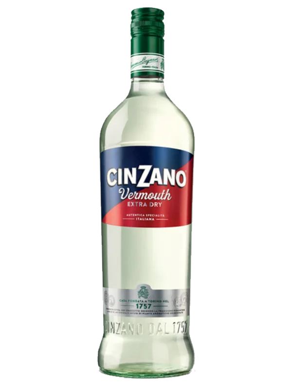 Вермут Cinzano Extra Dry сухий 1 л 18%