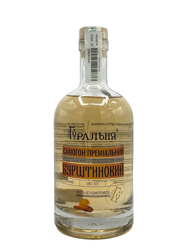 Самогон преміальний Бурштиновий 0.7 л., 45