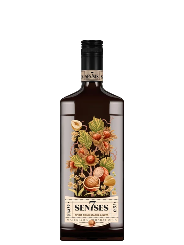 Спиртний напій SEN7SES Starka & Nuts 0.5 л 40%