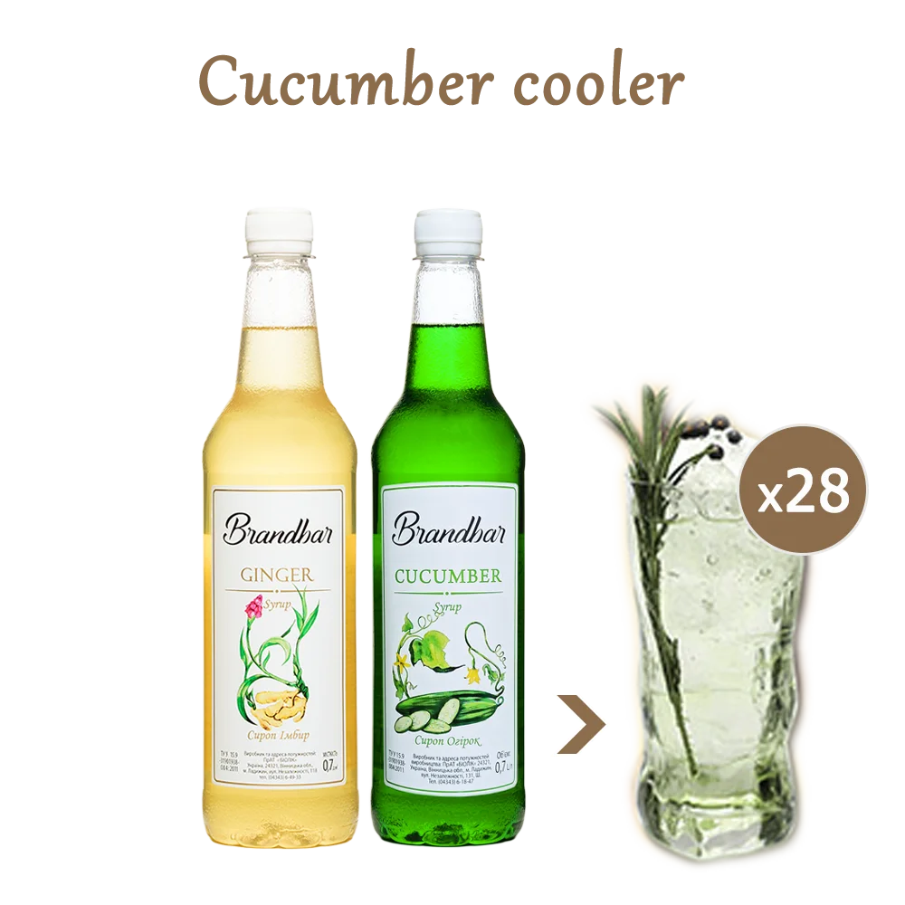 Cucumber cooler безалкогольний коктейль