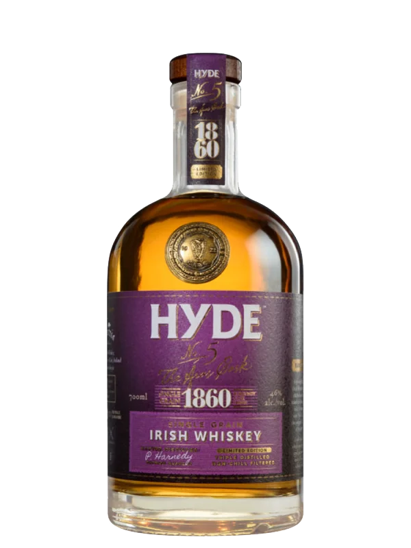 Віскі Hyde №5 1860 Single Grain Irish Whiskey 0.7 л 46%