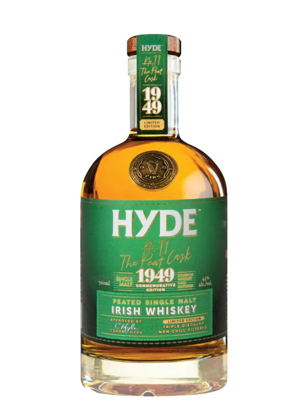 Віскі Hyde №11 1949 Peated Single Malt Irish Whiskey 0.7 л 43%