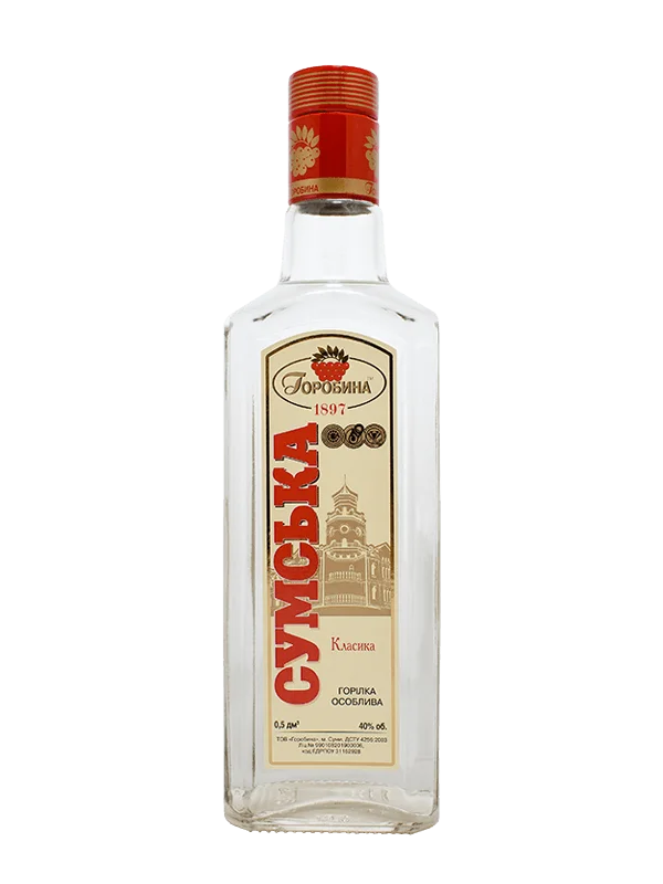 Горілка особлива “Класика” ТМ Сумська 0.5 л