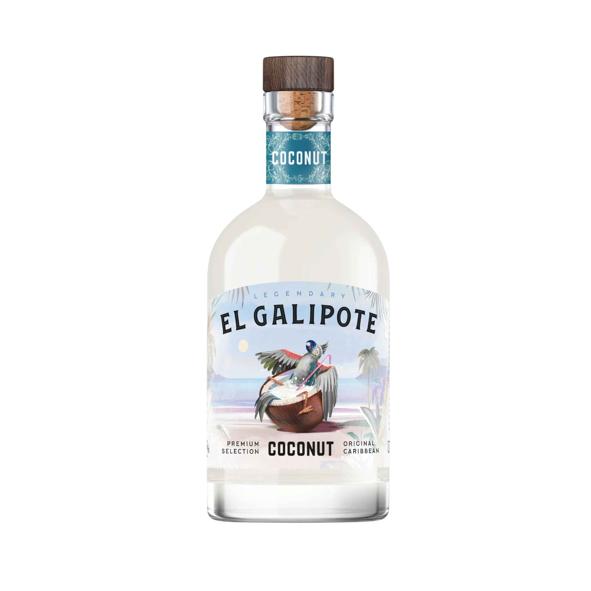 Лікер El Galipote Coconut 0.7 л 17%
