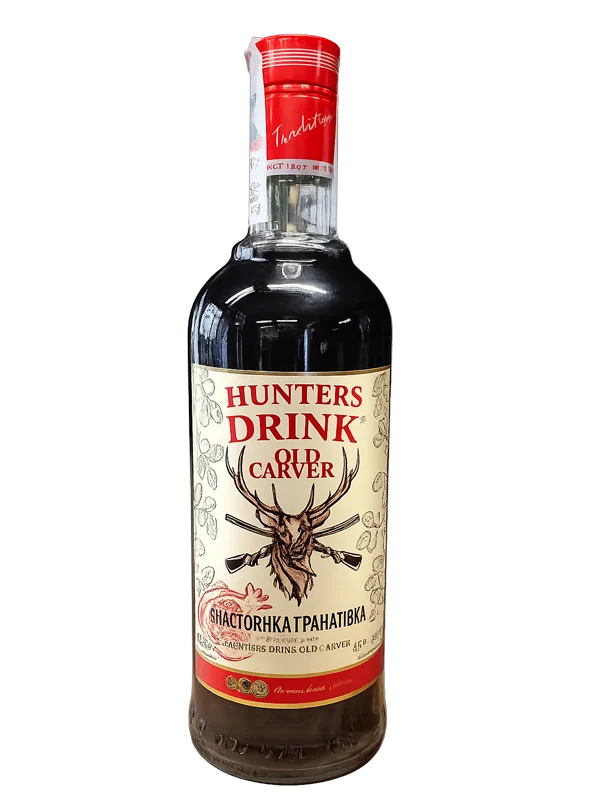 Настоянка Hunter drink гранатівка 48% 0,75л