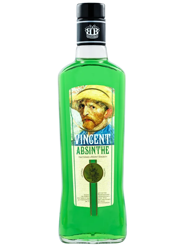 Абсент Brandbar Vincent (Вінсент) 0,5л 60%
