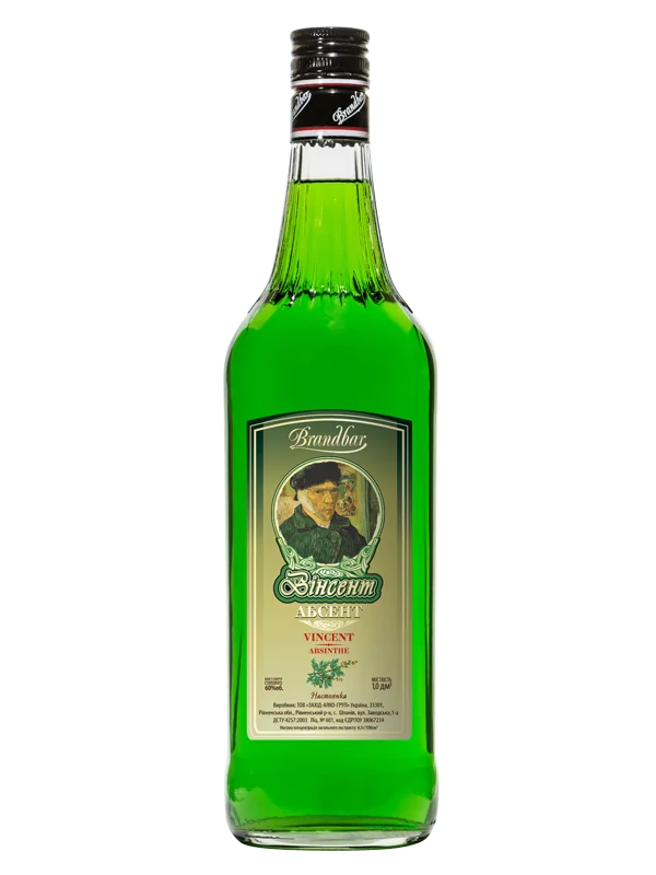 Абсент Brandbar Vincent (Вінсент) 1,0л 60%