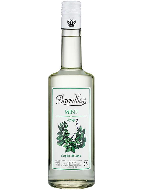 Сироп Brandbar Mint (М’ята) 0,7л