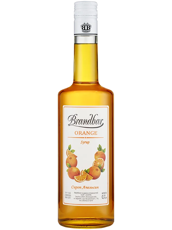 Сироп Brandbar Orange (Апельсин) 0,7 л