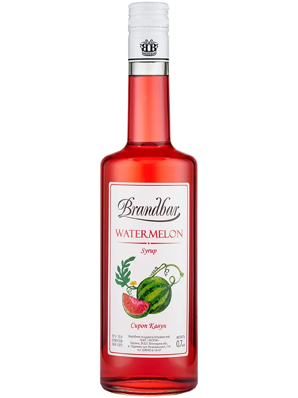 Сироп Brandbar Watermelon (Кавун) 0,7 л