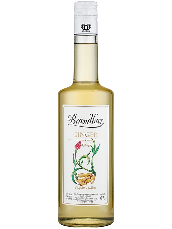 Сироп Brandbar Ginger (Імбір) 0,7 л