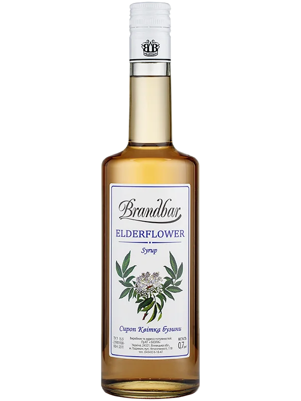 Сироп Brandbar Elderflower (Квіти бузини) 0,7 л