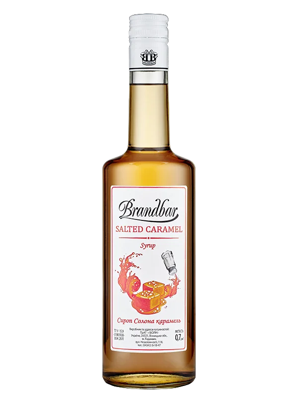Сироп Brandbar Salted Caramel (Карамель солона) 0,7л