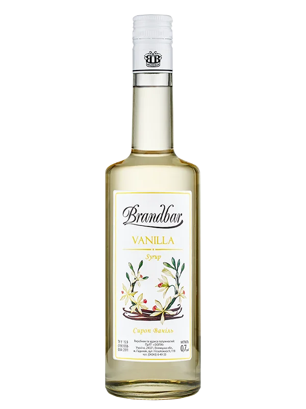 Сироп Brandbar Vanila (Ваніль) 0,7л