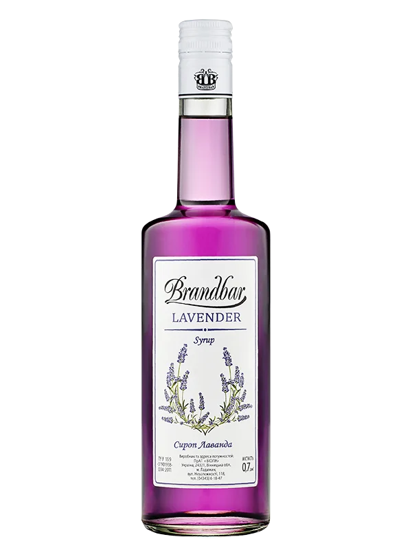 Сироп Brandbar Lavender (Лаванда) 0,7 л