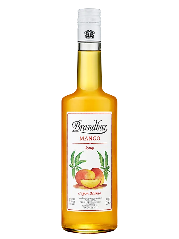 Сироп Brandbar Mango (Манго) 0,7л