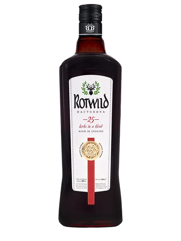 Настоянка Brandbar Rotwild (Ротвільд) 0,5 л 35%