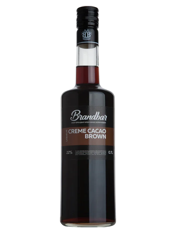 Лікер Brandbar Crème de cacao brown (Какао коричневий) 0,7л 22%