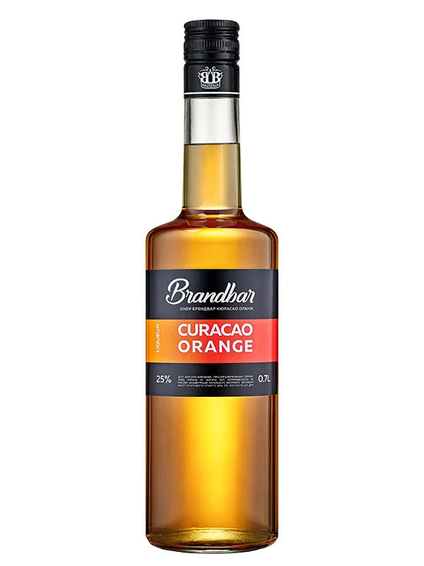 Лікер Brandbar Curacao orange (Кюрасао оранж) 0,7л 25%