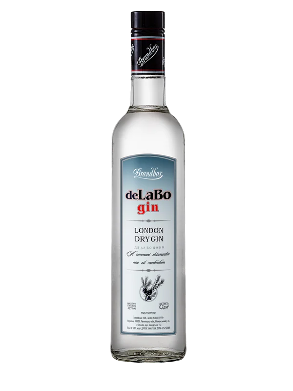 Джин Brandbar De La Bo (Де ла Бо) 0,7л 43,5%