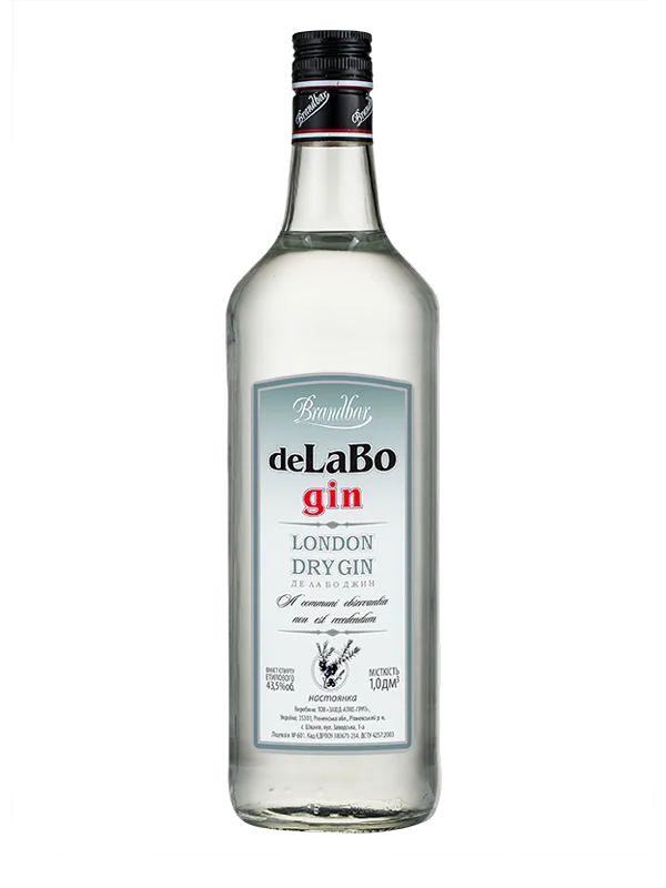 Джин Brandbar De La Bo (Де ла Бо) 1,0 л 43,5%